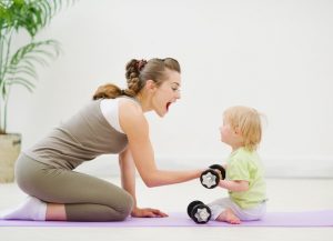 how new mothers can maintain fitness